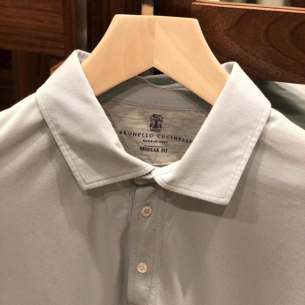 Preloved Brunello Cucinelli men’s polo shirt